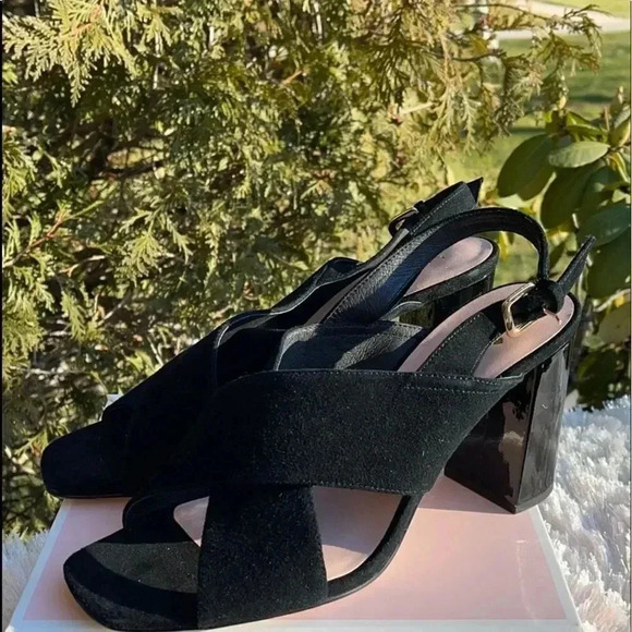 Kate Spade Black Block Heel sandals - Picture 7 of 9